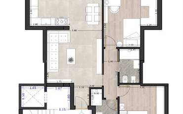 MAISONETTE DI 126 MQ IN CLASSE A4 IN VIALE MOREALI