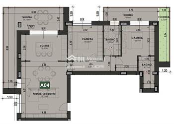 APP.TO DI 135 MQ. IN PALAZZINA NUOVA A CASINALBO