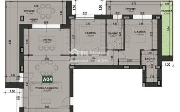 APP.TO DI 135 MQ. IN PALAZZINA NUOVA A CASINALBO