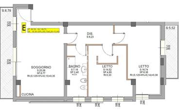 APP.TO DI 106MQ IN PALAZZINA NUOVA IN S.AGNESE
