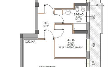 APP.TO DI 94MQ IN PALAZZINA NUOVA IN S.AGNESE
