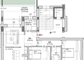 APP.TO B1 DI 139 MQ. VIALE BUON PASTORE