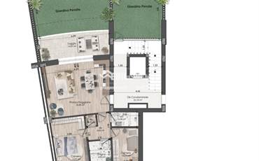 APP.TO DI 104 MQ IN PALAZZINA NUOVA ALLA SACCA
