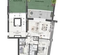 APP.TO DI 104 MQ IN PALAZZINA NUOVA ZONA SACCA