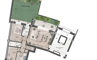 APP.TO DI 117 MQ IN PALAZZINA NUOVA ZONA SACCA
