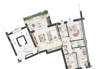 APP.TO DI 109 MQ IN PALAZZINA NUOVA ZONA SACCA