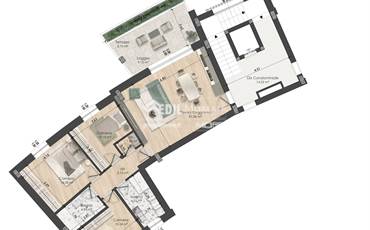 ATTICO DI 115 MQ IN PALAZZINA NUOVA ALLA SACCA